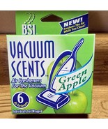???SOLD???NOS Vacuum Scents Air Freshener 6 Pack Box Green Apple See Des... - €6,51 EUR