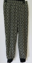 Socialite Pants Dress Joggers Women&#39;s Size Small Geometric Aztec Black &amp;... - $16.71