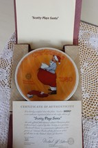 Knowles 1980 Rockwell Classic Collector Plate - Scotty Plays Santa - COA & Box - $8.00