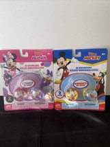 Mickey Mouse &amp; Minnie Mouse Big Bounce HI-Bouncers 4 Pack Toy Balls By JA-RU - £4.63 GBP