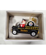 2020 Danbury Mint Pittsburgh Steelers Santa Claus Christmas Ornament w/ box - £63.45 GBP