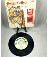 Jingle Bells Book and 45 RPM Record VTG Peter Pan Records Christmas Book... - £4.60 GBP