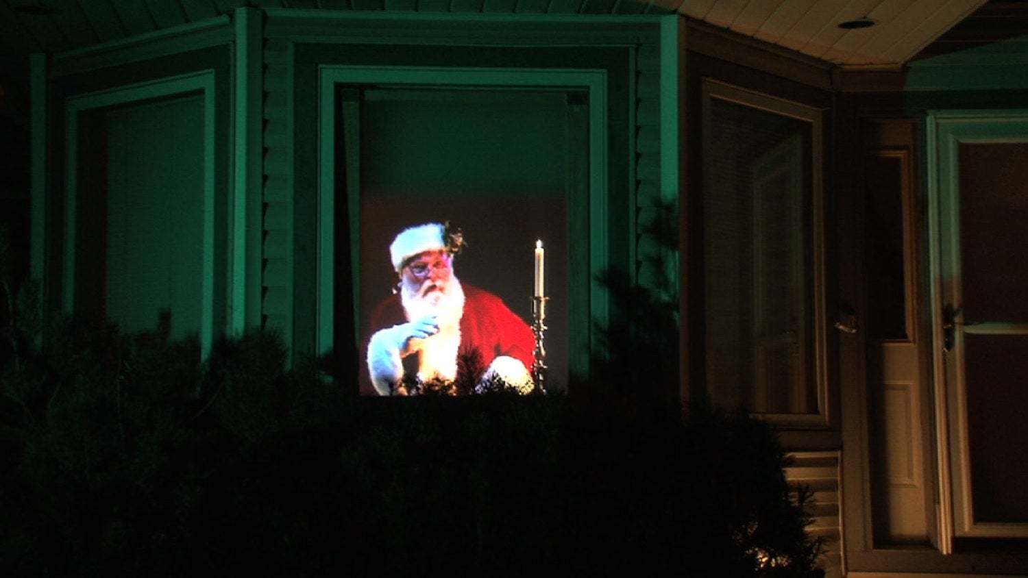 Original Virtual Santa DIGITAL DOWNLOAD for Window Projection - $9.09