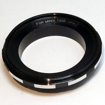 55mm screw in Reverse Macro Adapter to Minolta MD Bayonet mount Ring  cl... - $27.82