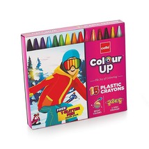 Cello Colourup Plastique Crayons - Paquet De 15 Brillant Shades (1 Set) - $21.04