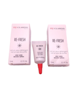 LOT OF 3 Clarins My Clarins Re Fresh Roll On Eye De Puffer .1oz each - $11.87