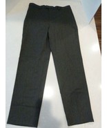 Dockers Womens Ideal Fit Continental Stretch Flat Front Pockets Gray Siz... - $31.12 CAD