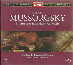 Modest Mussorgsky Pictures At An Exhibition Orch. Ravel 15 Tracks Cd - £10.93 GBP