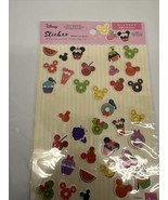 Disney Deco Seal Sticker Mickey Icon Fruit Decoration  Anime - $181.34 MXN
