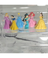 Disney Princess Lot of Figures Ariel Belle Jasmine Snow White Aurora Cin... - £19.37 GBP