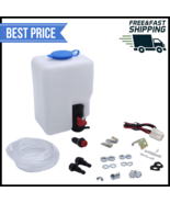 12V Universal Car Windshield Washer Pump Reservoir Kit 160186 Fluid Tank... - €21,75 EUR