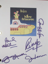 Yellow Submarine Signed Film Movie Script Screenplay Autographs Musical X5 Beatl - £15.62 GBP