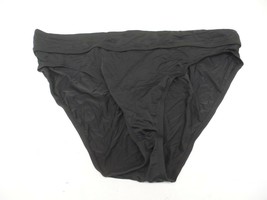 Adore Me Women&#39;s Solid Pattern Panty 09061 Black Size 1X - £3.54 GBP