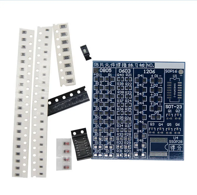 SMD SMT Components Welding Practice d Soldering ll Training Beginner DIY Kit Ele - £133.00 GBP