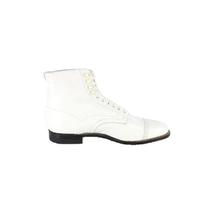 Madison Stacy Adams Ankle Boot Biscuit Casual Shoes 00015-100 White image 4