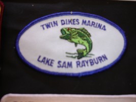 Fishing patch vintage twin dikes marina lake Sam Rayburn - $12.86