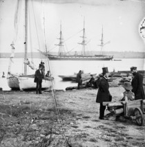 Steam Frigate Pensacola Potomac River Alexandria Va New 8x10 US Civil War Photo - £6.93 GBP