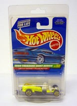 Hot Wheels Rigor Motor #932 Treasure Hunt Series 4/12 Yellow Die-Cast Car 1999 - £5.84 GBP