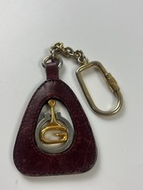 GUCCI Horsebit Keyring Gold Metal fittings Charm Leather Red - €77,03 EUR