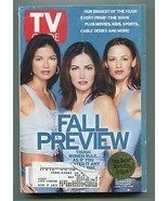 TV Guide-Alias-Time Warner Cable Manhattan Edition-Sept 2001-VG - £12.91 GBP
