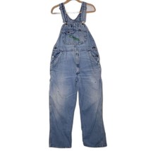 Vintage 90’s Key Imperial Denim Bib Overalls Jeans Mens Size W38 x L29 - £37.19 GBP