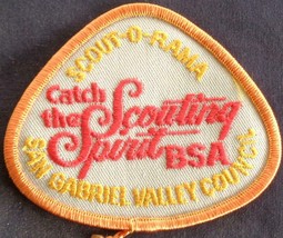 Vintage Scout-O-Rama Sew-On/Iron-On Patch – Gently Used – VGC –COLLECTIB... - £4.75 GBP