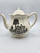 Wedgwood Collector&#39;s Society Transferware Tea Pot - £31.54 GBP