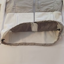 The North Face Full Front & Pocket Zippers Women's Gray & White Jacket Size M image 14