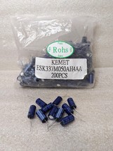 197 Pcs Kemet ESK337M050AH4AA Aluminum Electrolytic Capacitors - $12.99