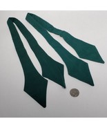 Set of 2 Vintage Girl Scout Green Ties 27.5&quot; Length EUC - £5.55 GBP