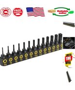 Durable Security Torx Bit Set - 13-Piece S2 Steel T4 to T40, Impact Grade - $280.49 MXN