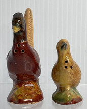 Vintage Pheasant Make And Female Salt and Pepper Shakers - £6.33 GBP