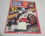 Cycle Guide March 1987 Magazine &#39;87 Supersports Riding Yamaha&#39;s - $12.98