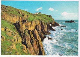 United Kingdom UK Postcard Cornwall Lands End - $2.06