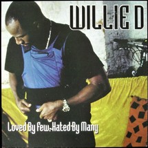 WILLIE D &quot;LOVED BY FEW, HATED BY MANY&quot; 2000 PROMO POSTER/FLAT 2-SIDED 12... - £17.97 GBP