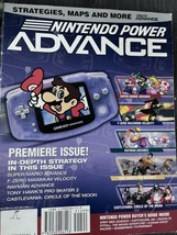 Nintendo Power Advance Magazine Premiere Issue Volume 1 (2001) Mario Rayman Hawk - £15.72 GBP