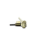 Pella Hinged / Sliding Patio Door Key Lock Cylinder w/ 2 Keys - Matte Bl... - €44,94 EUR