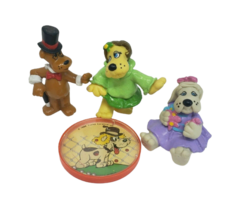 3 Vintage Tonka Pound Puppies Miniatures Pvc Figures Toy + Party Favor Game - £21.55 GBP