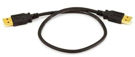 Type A Male  to Type A Male USB 2.0 CABLE 18&quot; male male 28/24 AWG MONOPR... - $19.11