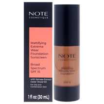Mattifying Extreme Wear Foundation SPF 15 - 114 Latte by Note Cosmetique... - $14.99