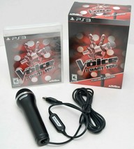 NEW PS3 The Voice: I Want You Game Bundle Logitech Microphone singing party sing - £67.54 GBP