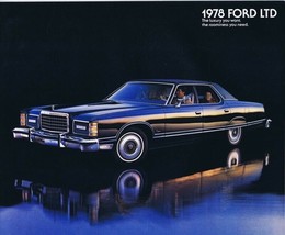 ORIGINAL Vintage 1978 Ford LTD Sales Brochure Book - $29.69