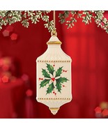 Lenox 2012 Annual Holiday Pierced Lantern Ornament Holly Berry Christmas... - £15.18 GBP