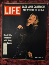 Life Magazine April 3 1970 Laos Saul Bellow Lauren Bacall - £9.85 GBP