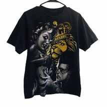 OG ABEL Shirt Mens Medium Black Lion Crown Graphic Two Sided - $21.33