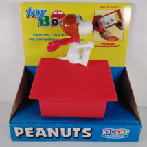 Peanuts Aviator Snoopy&#39;s Doghouse Ertl Preschool Toy Book w Counting Book Inside - £8.71 GBP