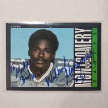 1985 Topps #134 Autographed Wilbert Montgomery Trading Card Signed Vintage - £15.52 GBP