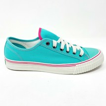 PF Flyers Center Lo Riess Teal White Womens Retro Shoes Sneakers PM11CL2E - £35.40 GBP