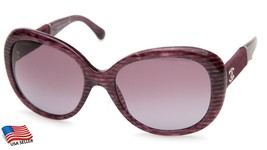 Chanel 5256 c.1440/S1 Burgundy / Burgundy Lens Sunglasses 57-18-135 B50 Italy - £156.66 GBP