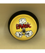 Panic Button Gag Front Desk Call Bell Yellow Red &amp; White Novelty - £12.41 GBP